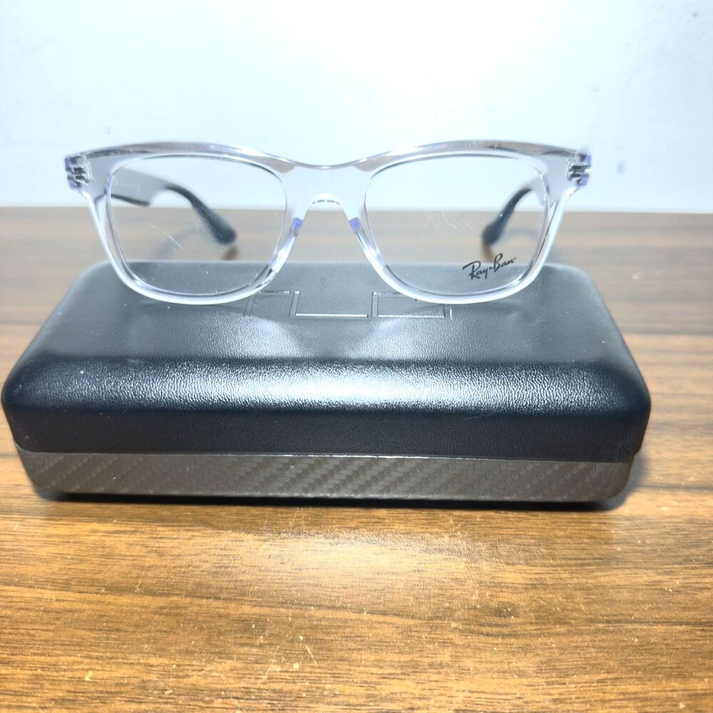 Ray-Ban Eyeglasses Authentic Frames RB 4640-V 5943 50-20-150 Black Clear